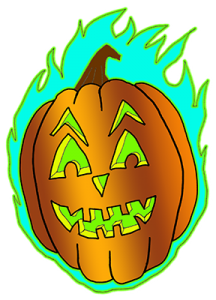 burning-flaming-halloween-pumpkin-jackolantern