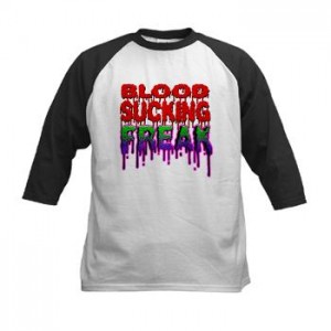 halloween t shirt hipster blood sucking freak