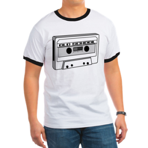 old school cassette 80s shirt